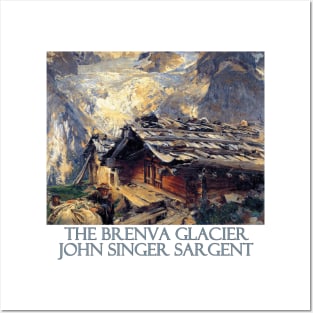 The Brenva Glacier by John Singer Sargent Posters and Art